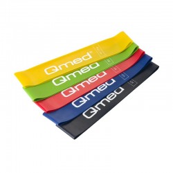 Qmed gumiszalag hurok szett (5 darab)